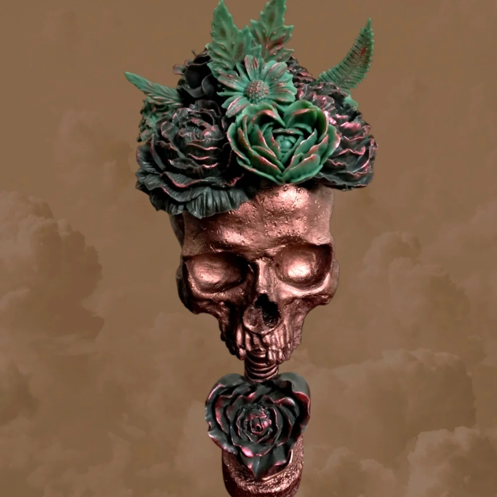 Sold!! 😁Hand Crafted, Resin Flores Cranii Goats Milk Soap Arrangement. - Picture 2 of 6